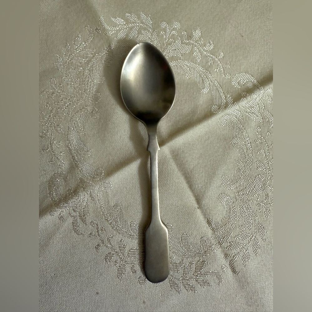 Vintage ALPACA teaspoon silverware.